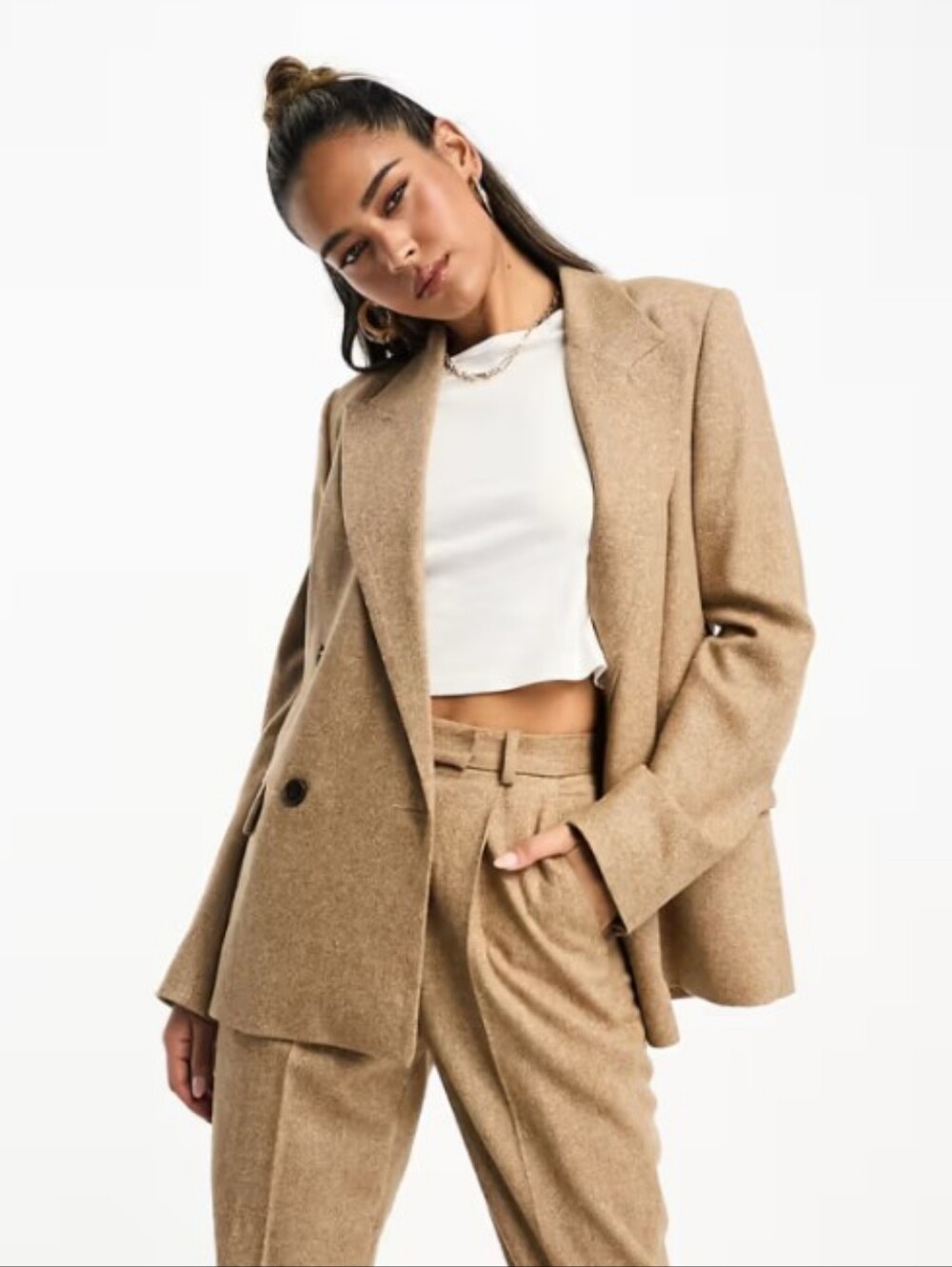 NEW & Other Stories Tan Blazer Oversized Size 4
